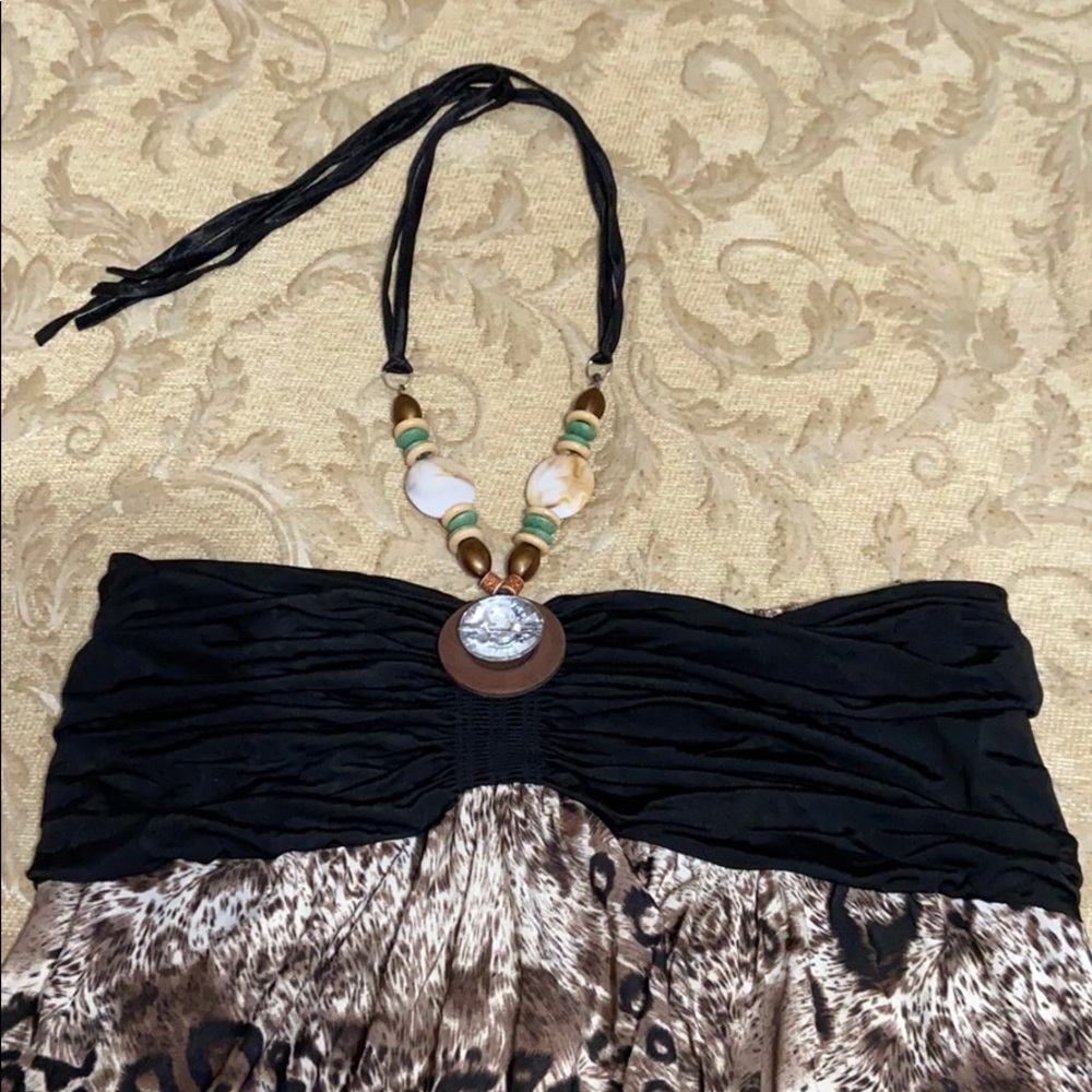 Halter Maxi Dress XXL